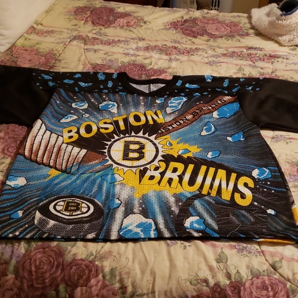 2X HOST PICK. Men's Boston Bruins 1 of a kind Jersey - Picture 4 of 6